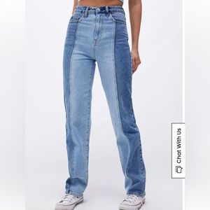 PacSun Eco Two-Tone '90s Boyfriend Jeans size 27
